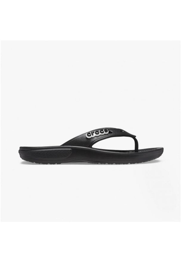 Japonki plażowe męskie Crocs Classic Flip. Okazja: na plażę. Kolor: czarny. Styl: sportowy