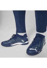 Puma - Buty piłkarskie męskie PUMA Future Match TT. Zapięcie: sznurówki. Kolor: biały, wielokolorowy, zielony. Materiał: materiał, syntetyk. Szerokość cholewki: normalna. Sport: piłka nożna