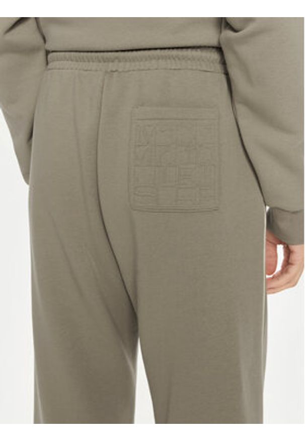 Max Mara Leisure Spodnie dresowe Pirano 2426786088 Beżowy Regular Fit. Kolor: beżowy. Materiał: bawełna, syntetyk