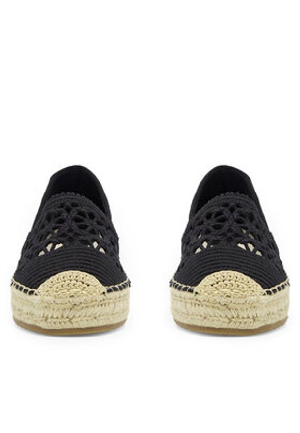 Jenny Fairy Espadryle WSS21119-01 Czarny. Kolor: czarny. Materiał: materiał