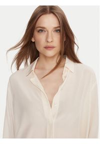 Marella Koszula Rocker 2523116032 Écru Regular Fit. Materiał: jedwab #5