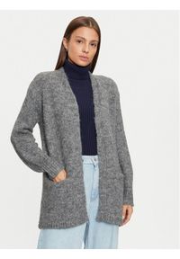 Noisy may - Noisy May Kardigan Sutton 27030436 Szary Loose Fit. Kolor: szary. Materiał: syntetyk #1