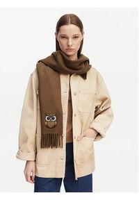 Weekend Max Mara Szalik Fascia 2615541034 Beżowy. Kolor: beżowy. Materiał: wełna #3
