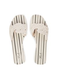 Karl Lagerfeld - KARL LAGERFELD Klapki Jelly KL80008C Biały. Kolor: biały. Materiał: guma #6