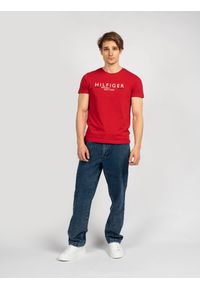 TOMMY HILFIGER - Tommy Hilfiger Jeansy "Classic Chino" | DM0DM05796 | Classic Chino | Mężczyzna | Niebieski. Kolor: niebieski. Wzór: aplikacja #1