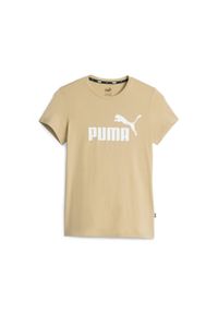Koszulka damska Puma ESS Logo Tee. Kolor: wielokolorowy, beżowy, brązowy. Długość rękawa: krótki rękaw. Długość: krótkie. Sport: joga i pilates #1