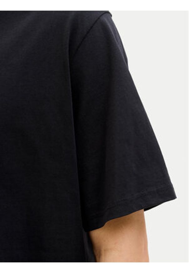 Jack & Jones T-Shirt Soho 12278787 Czarny Relaxed Fit. Kolor: czarny. Materiał: bawełna