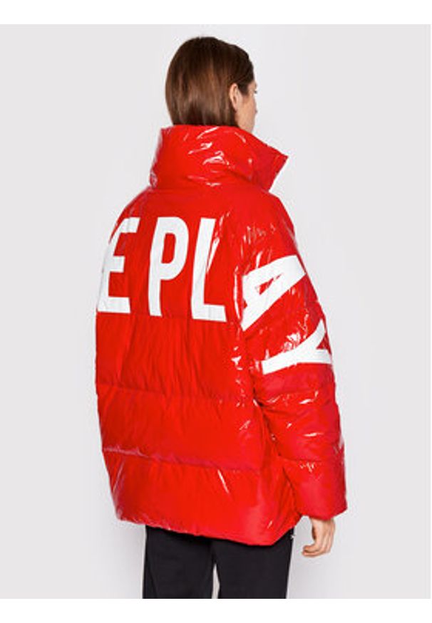 Ice Play Kurtka puchowa 22I U2M0 J011 6403 4448 Czerwony Relaxed Fit. Kolor: czerwony. Materiał: puch, syntetyk