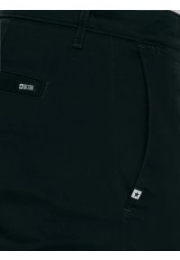 Big-Star - Spodnie męskie chinosy czarne Erhat 907. Kolor: czarny. Materiał: bawełna, tkanina. Długość: długie. Styl: elegancki #4