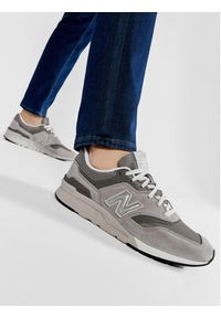 New Balance Sneakersy CM997HCA Szary. Kolor: szary. Materiał: skóra, zamsz #5