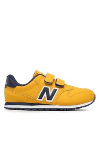 New Balance Sneakersy PV500VG1 Żółty. Kolor: żółty
