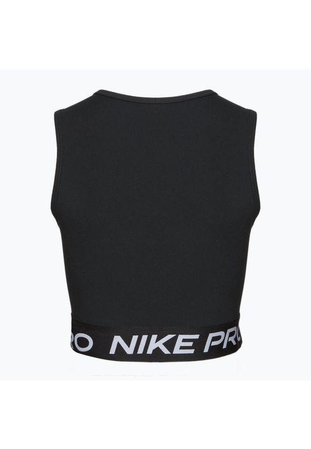 Tank top treningowy damski Nike Pro Dri-Fit. Kolor: czarny. Technologia: Dri-Fit (Nike)