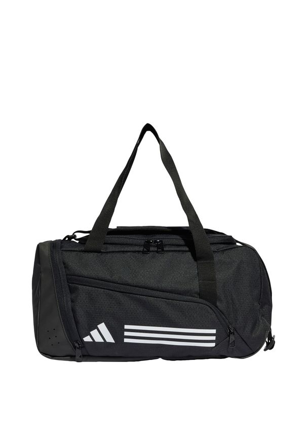 Adidas - Torba Essentials 3-Stripes Duffel XSmall. Kolor: czarny, wielokolorowy, biały. Materiał: materiał. Sport: fitness