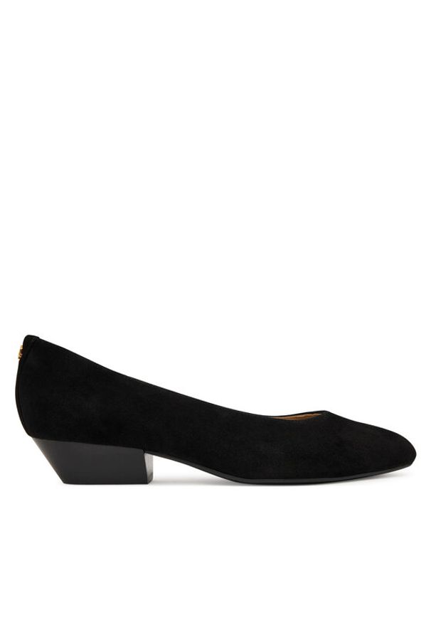 Lauren Ralph Lauren - LAUREN RALPH LAUREN Czółenka Weslee 802P15819001 Czarny. Kolor: czarny. Materiał: zamsz, skóra