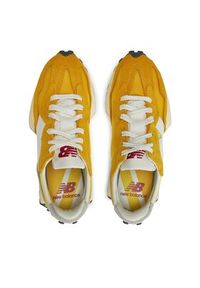 New Balance Sneakersy U327WRE Żółty. Kolor: żółty. Materiał: materiał