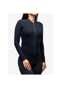 Bluza kolarska damska POC Essential Road Ws L/S Jersey. Kolor: czarny. Materiał: jersey. Sport: kolarstwo