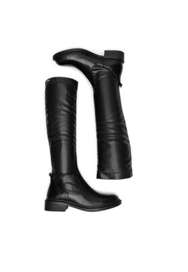 MEXX Kozaki MX/002C-RST Czarny. Kolor: czarny. Materiał: skóra