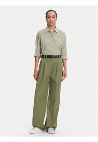 Marc O'Polo Koszula 506 0995 42061 Zielony Relaxed Fit. Typ kołnierza: polo. Kolor: zielony. Materiał: bawełna #4