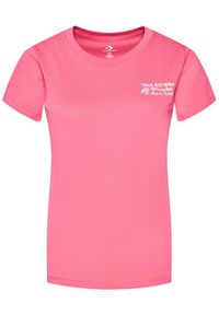 Converse T-Shirt Exploration Team 10022260-A03 Różowy Standard Fit. Kolor: różowy. Materiał: bawełna #5