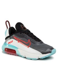 Buty Nike Air Max 2090 DA4292 001 Black/Chile Red/Bleached Aqua. Kolor: czarny. Materiał: materiał. Model: Nike Air Max #1