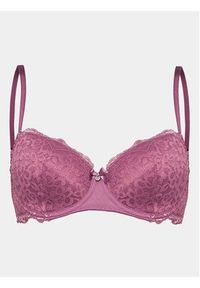 Hunkemöller Biustonosz balkonetka Marine 202702 Fioletowy. Kolor: fioletowy. Materiał: syntetyk #4