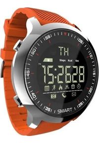 Smartwatch Lokmat MK18 Pomarańczowy Czarny. Rodzaj zegarka: smartwatch. Kolor: czarny, pomarańczowy, wielokolorowy #1