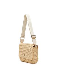 TOMMY HILFIGER - Tommy Hilfiger Torebka Spring Logo Conv Crossover AW0AW17224 Beżowy. Kolor: beżowy #3