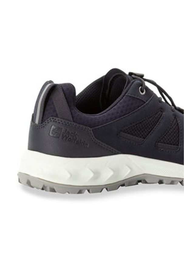 Jack Wolfskin Trekkingi Woodland 2 Vent Low 4051291 Szary. Kolor: szary. Materiał: materiał