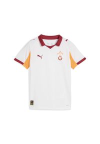 Puma - Młodzieżowa koszulka wyjazdowa Galatasaray SK 25/26 PUMA. Kolor: pomarańczowy, biały, żółty, wielokolorowy. Sport: piłka nożna