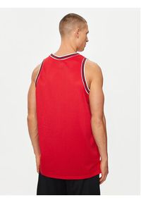 DC Tank top Shy Town Jersey ADYKT03230 Czerwony Regular Fit. Kolor: czerwony. Materiał: syntetyk #4