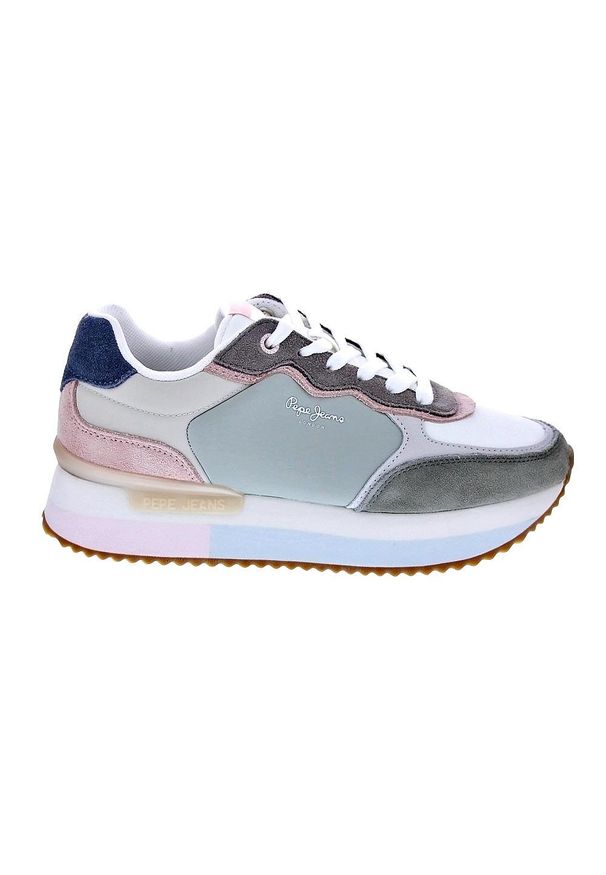 Tenisówki Pepe Jeans Model Rusper Class Kolor Wielokolorowy. Kolor: wielokolorowy. Materiał: tkanina, skóra