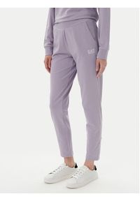 EA7 Emporio Armani Dres 7W000115 AF13135 UA092 Fioletowy Regular Fit. Kolor: fioletowy. Materiał: bawełna #4
