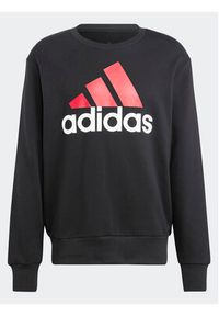 Adidas - adidas Bluza Essentials French Terry Big Logo Sweatshirt IJ8583 Czarny Regular Fit. Kolor: czarny. Materiał: bawełna #3