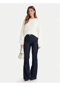 Guess Sweter W5BR58 Z3BH0 Biały Regular Fit. Kolor: biały. Materiał: syntetyk
