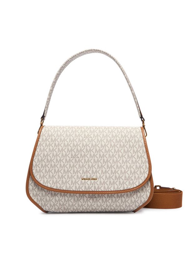 MICHAEL Michael Kors Torebka 30T6AX3M2B Kremowy. Kolor: kremowy. Materiał: skórzane