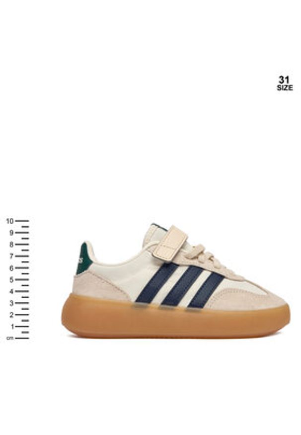 Adidas - adidas Sneakersy Barreda Decode JP6724 Écru. Materiał: zamsz, skóra