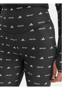 Adidas - adidas Legginsy Moon Boot JM8912 Czarny Slim Fit. Kolor: czarny. Materiał: syntetyk #3