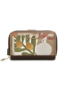 Brązowy Damski Portfel Anekke Edycja Limitowana. Kolor: brązowy #1