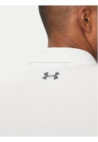 Under Armour Polo Matchplay 1377374 Biały Regular Fit. Typ kołnierza: polo. Kolor: biały. Materiał: syntetyk #3