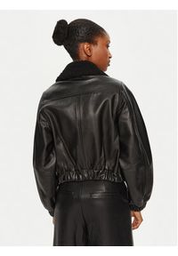 Serge Pariente Kurtka skórzana Audrey Czarny Relaxed Fit. Kolor: czarny. Materiał: skóra #3