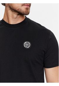 Plein Sport T-Shirt FADC MTK7539 STE003N Czarny Regular Fit. Kolor: czarny. Materiał: bawełna. Styl: sportowy #2