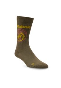 Reebok Skarpety wysokie unisex Classics Camping Socks HD9946 Zielony. Kolor: zielony