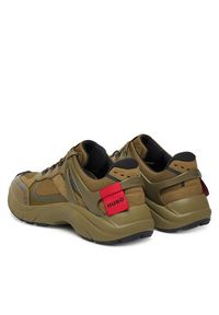 Hugo - HUGO Sneakersy GO2 50548581 Zielony. Kolor: zielony. Materiał: skóra #4