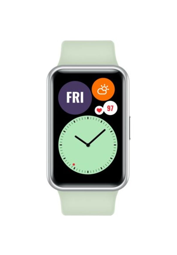 Smartwatch HUAWEI Watch Fit Zielony. Rodzaj zegarka: smartwatch. Kolor: zielony