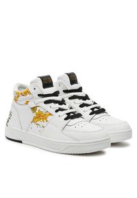 Versace Jeans Couture Sneakersy 77YA3SJ7 Biały. Kolor: biały. Materiał: skóra