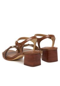 MICHAEL Michael Kors Sandały Mandy 40S6MAMS1B Brązowy. Kolor: brązowy. Materiał: skóra #6