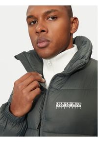 Napapijri Kurtka zimowa A-Suomi NP0A4GJF Zielony Regular Fit. Kolor: zielony. Materiał: syntetyk. Sezon: zima #3