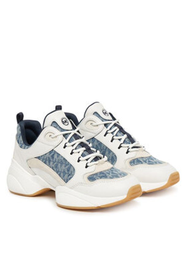 MICHAEL Michael Kors Sneakersy Bowie Trainer 43S6BWFS1Y Kolorowy. Materiał: skóra. Wzór: kolorowy