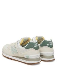 New Balance Sneakersy WL574CGR Beżowy. Kolor: beżowy. Materiał: zamsz, skóra. Model: New Balance 574