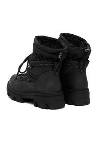 DeeZee Śniegowce 13107-23 Czarny. Kolor: czarny. Materiał: materiał #6